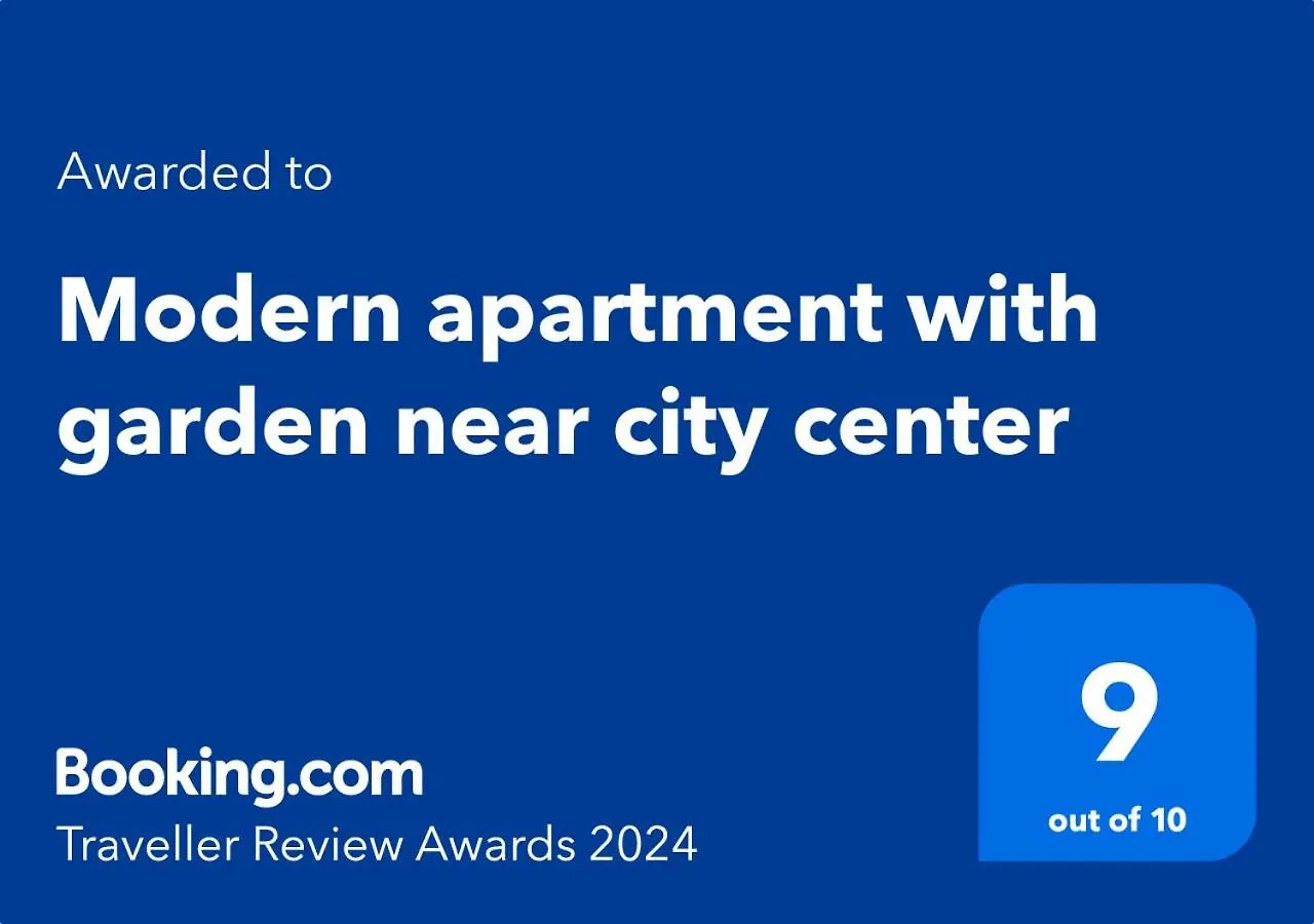 Modern Apartment With Garden Near City Center location